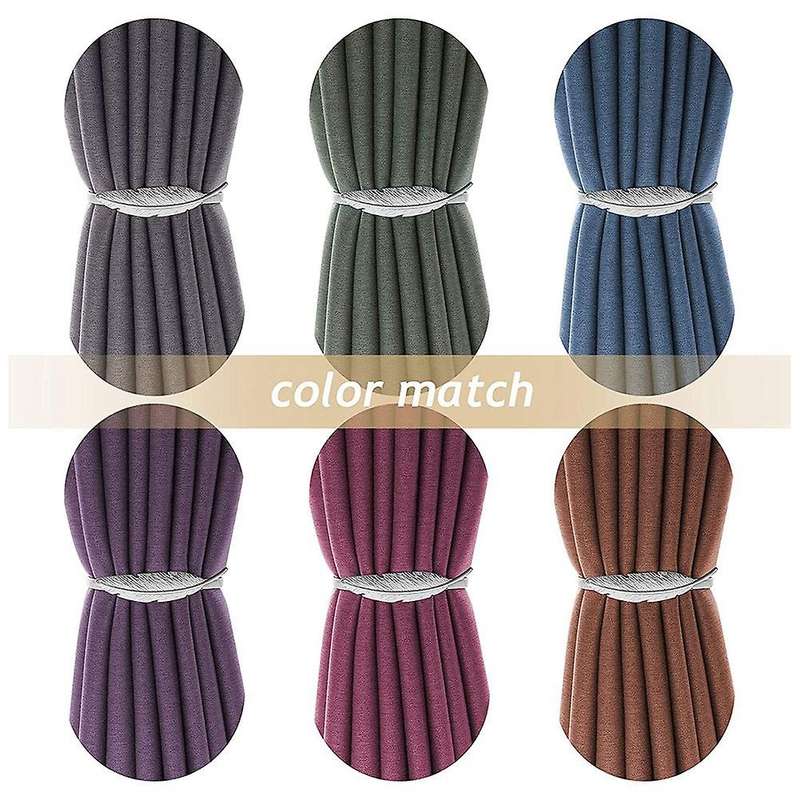 Curtain Tiebacks Spring Design Curtain Ties for Drapes Curtain Silver