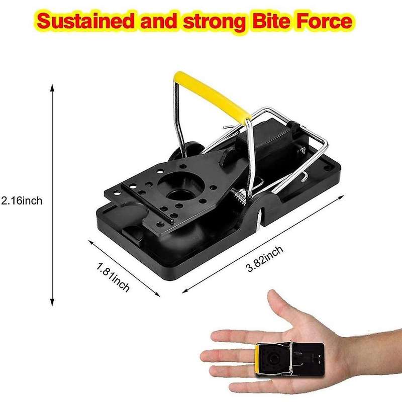 Mouse Traps, Mice Traps for House, Small Mice Trap Indoor Quick-6pcs