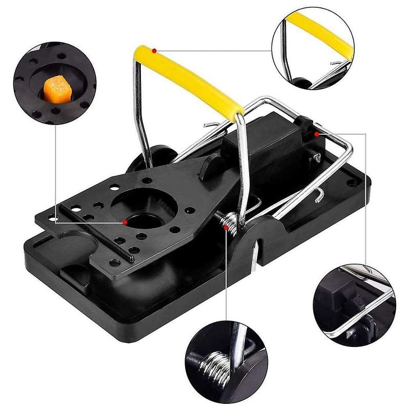 Mouse Traps, Mice Traps for House, Small Mice Trap Indoor Quick-6pcs