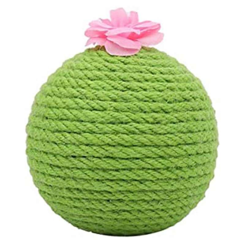 Cat Toy Cactus Natural Sisal Cat Catch Ball Cat Supplies Cat Toy