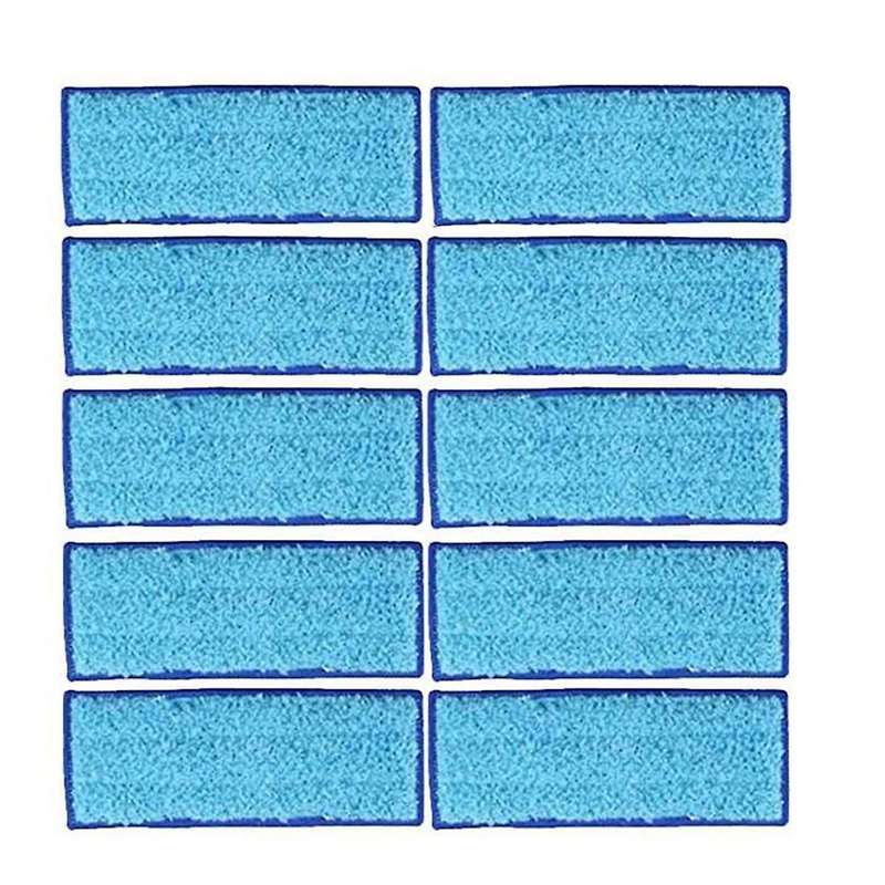 10pc Washable Wet Mopping Pads Damp Pads Dry Pad Cloth