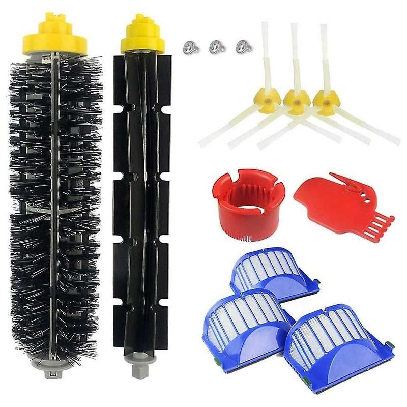 Main Brush Hepa Filter Side Brush for Irobot Roomba 600 Series