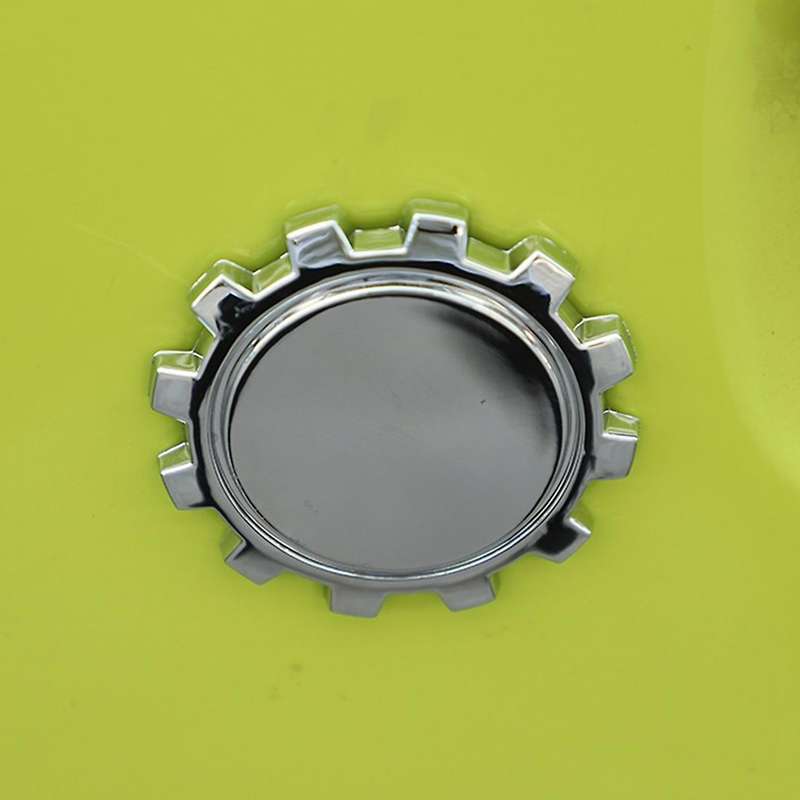 2pcs Car Door Key Jack Trim Cover Protect Decoration Silver