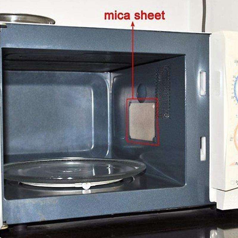 50pcs Mica Plates Sheets Repairing 13 X 13 Cm for Microwave Oven