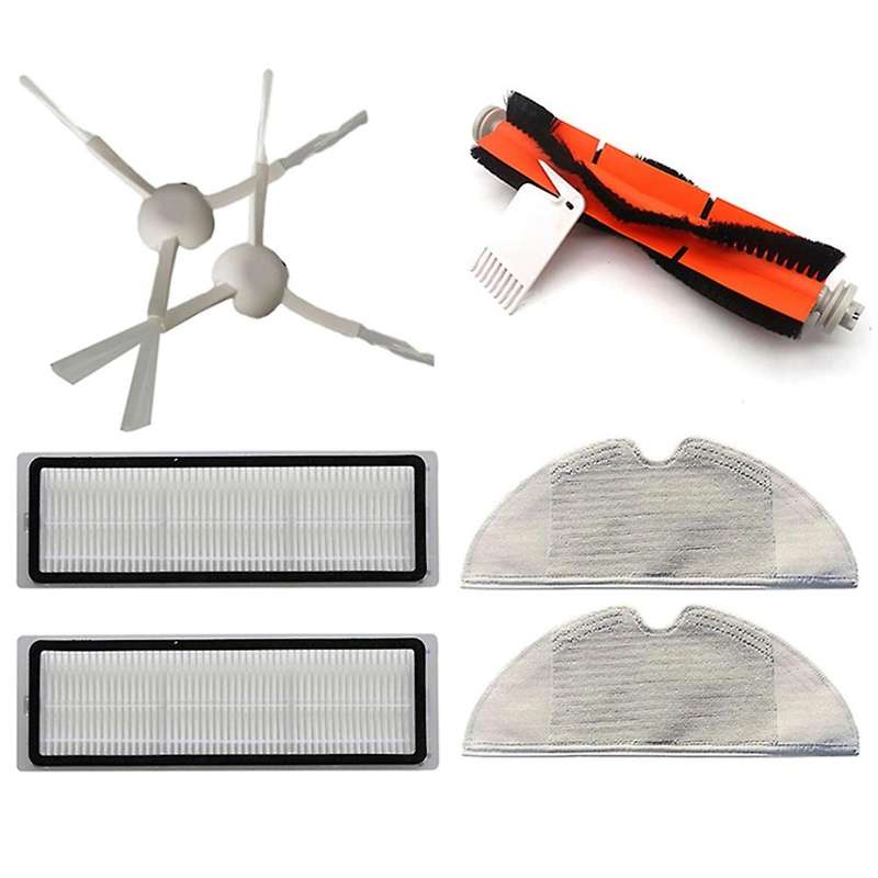 8pcs for Mijia 1c/stytj01zhm Main Side Brush Hepa Filter Mop Cloth