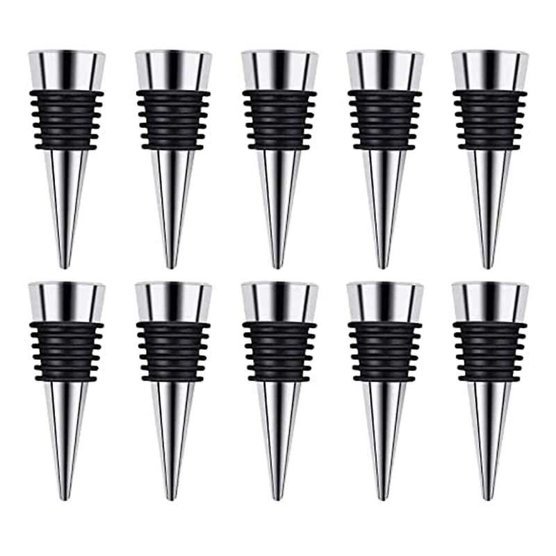 10pcs Bottle Stoppers with Leak Proof Airtight,diy Wine Cork for Bar