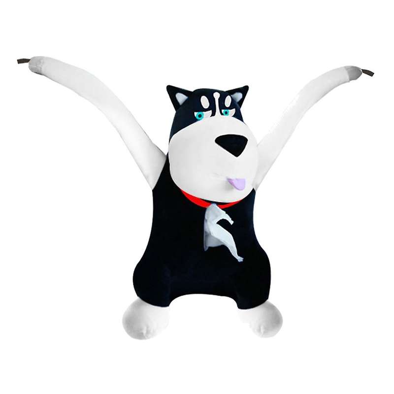 Cute Dog Tissue Box Car Interior Tissue Box Creative Husky