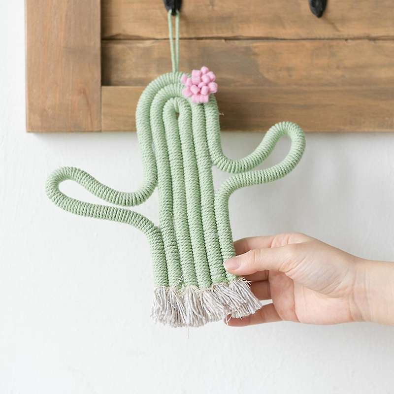 Hand Woven Cactus Living Room Decoration Bedroom Decoration 23cm