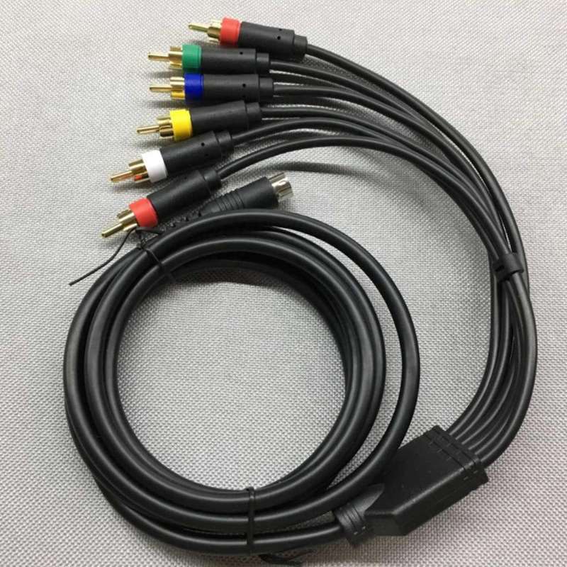 Rgb/rgbs Rca Composite Cable, Monitor Special Line for Sega Saturn