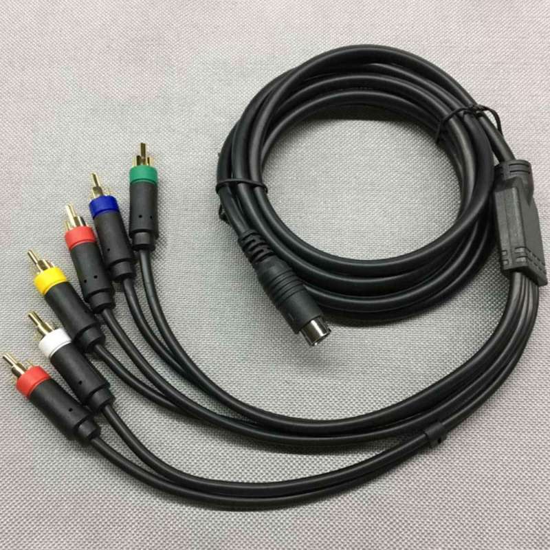 Rgb/rgbs Rca Composite Cable, Monitor Special Line for Sega Saturn