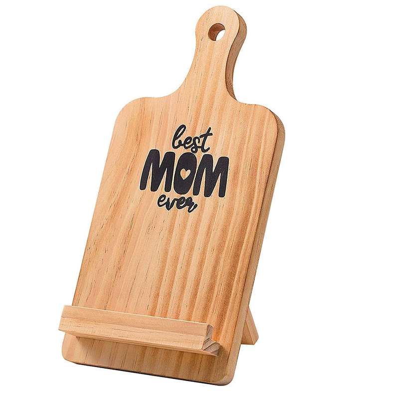 For Mom Birthday for Women,wooden Cutting Board for Ipad Holder