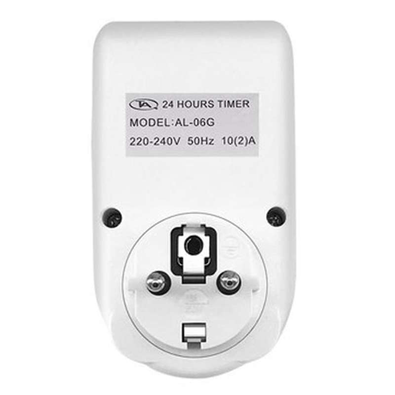 Eu Plug-in Programmable Timer Switch Socket 50hz with Summer Time