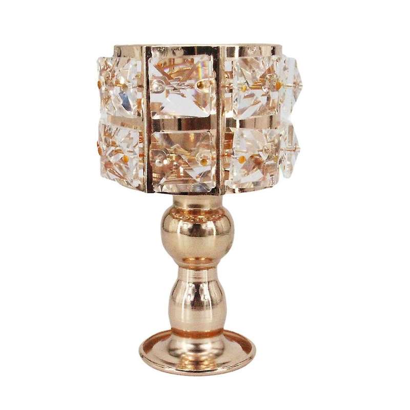 Crystal Votive Tealight Candle Holder Candlestick Home Table Decor ,l