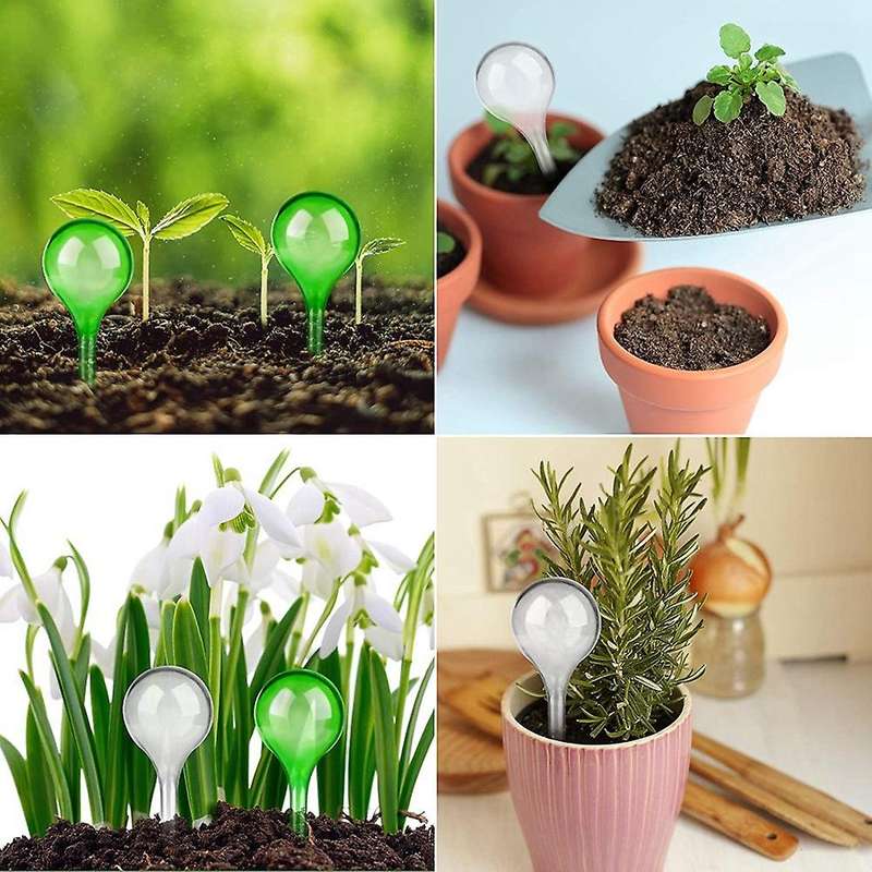 12 Pieces Pp Watering Bulbs, Imitation Glass Self-watering Globes