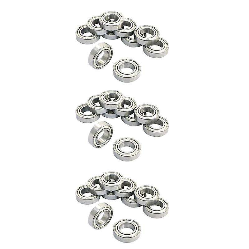 30pcs 6800z 10 X 19 X 5mm Shielded Deep Groove Ball Bearing