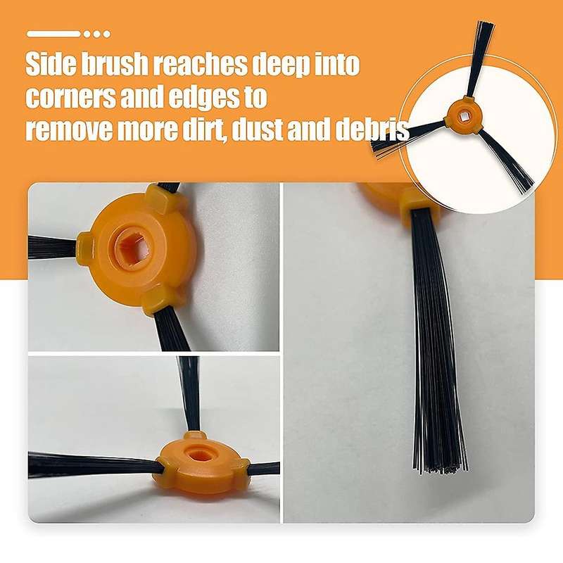 Replacement Main Brush Side Brushes Filters Kit for Ecovacs Deebot