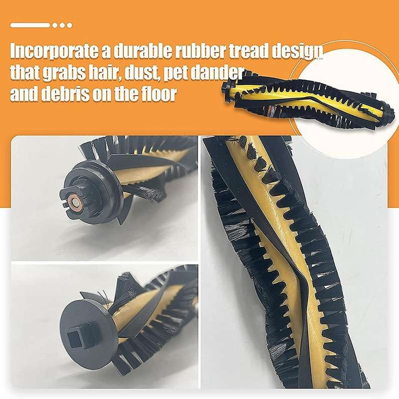 Replacement Main Brush Side Brushes Filters Kit for Ecovacs Deebot