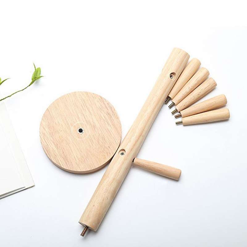 6 Hooks Mug Holder Tree,wooden Cup Holder,tea Coffee Mug Cup Tree