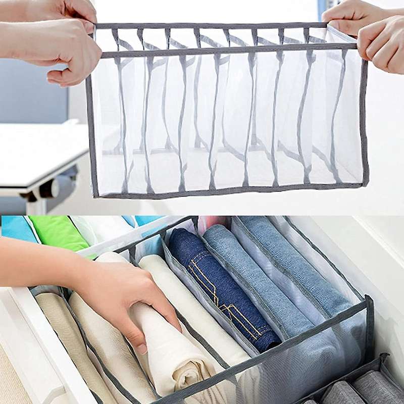 Washable Wardrobe Clothes Organizer Set Of 3,foldable Visible Closet