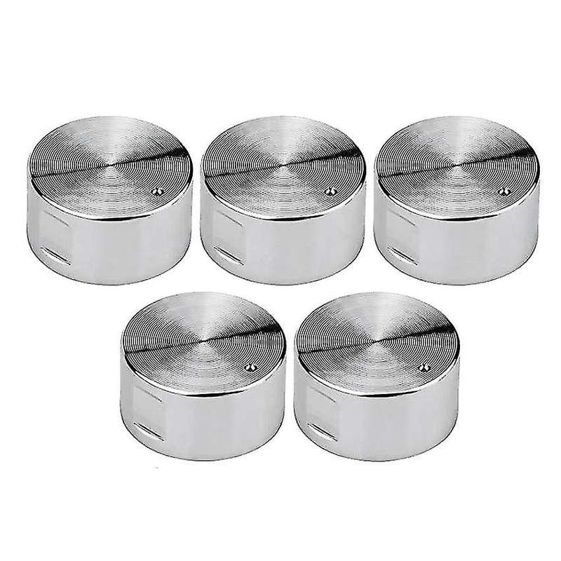 5pcs Metal Gas Stove Knobs 6mm Cooker Control Range Oven Knob