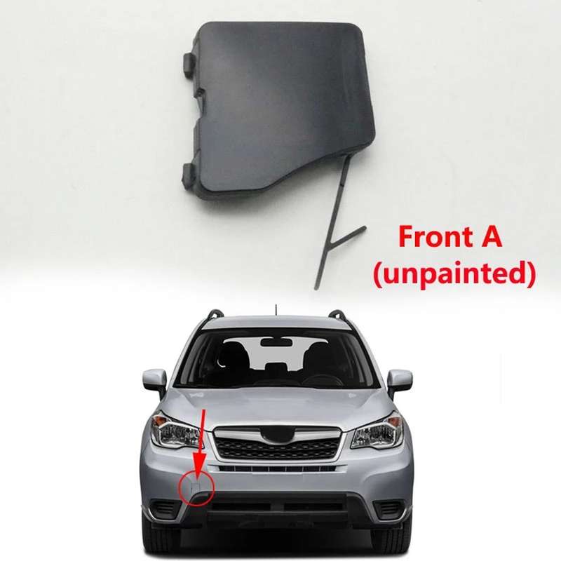 Auto Parts Unpainted Front Bumper Tow Hook Eye Cover Tow Hook Cover