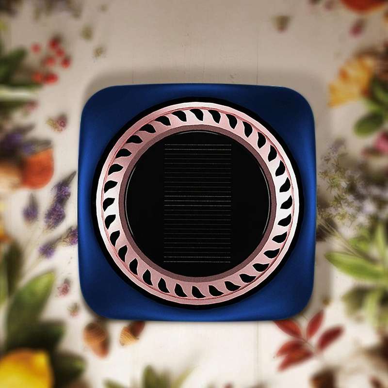 Car Aroma Diffuser Solar Light Driven , Car Long-lasting Aromatherapy