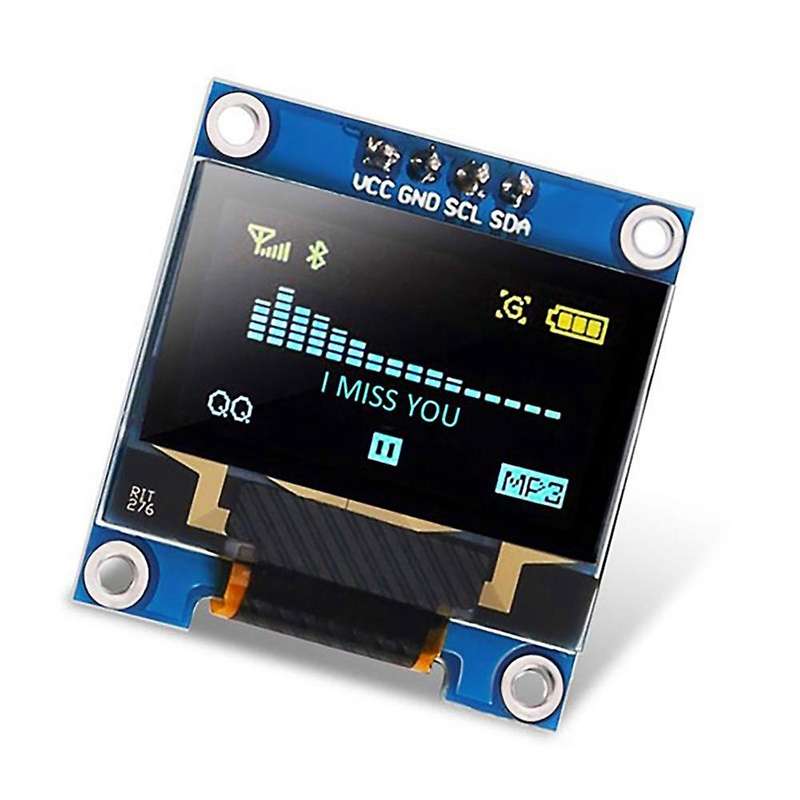 Temperature Humidity Pressure Sensor + Iic Lcd Display + Jumper Wire