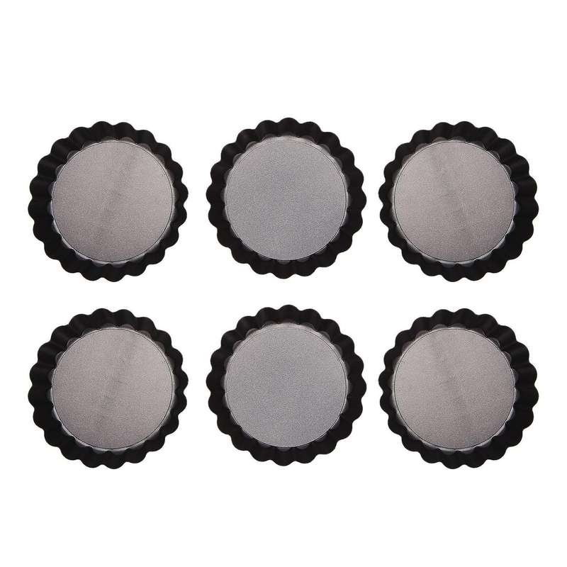 Quiche Pans Removable Bottom Mini Tart Pans Set Tart Tins Cases Loose