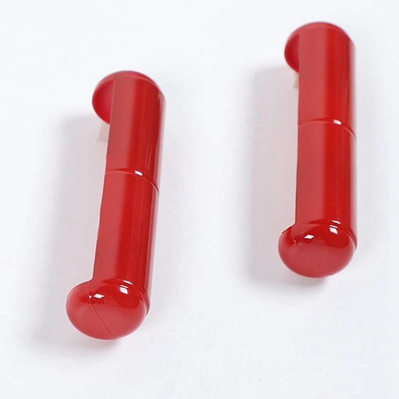 Car Front Windshield Hinge Cover for Wrangler Jl Jt 2018-2022, Red