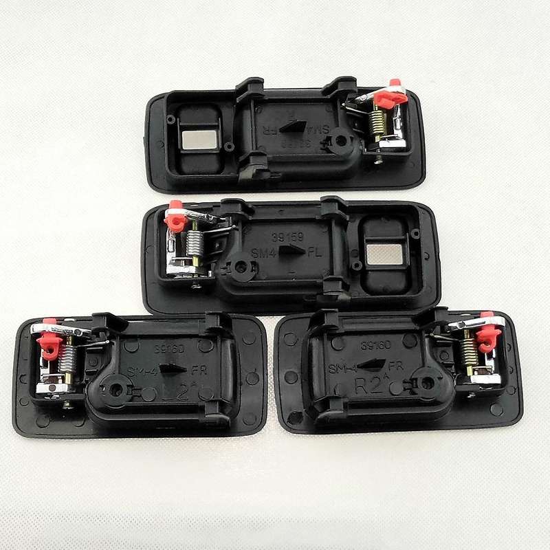 Inside Door Handle Front Rear Left Right Set for Accord Cb7 1990-1994