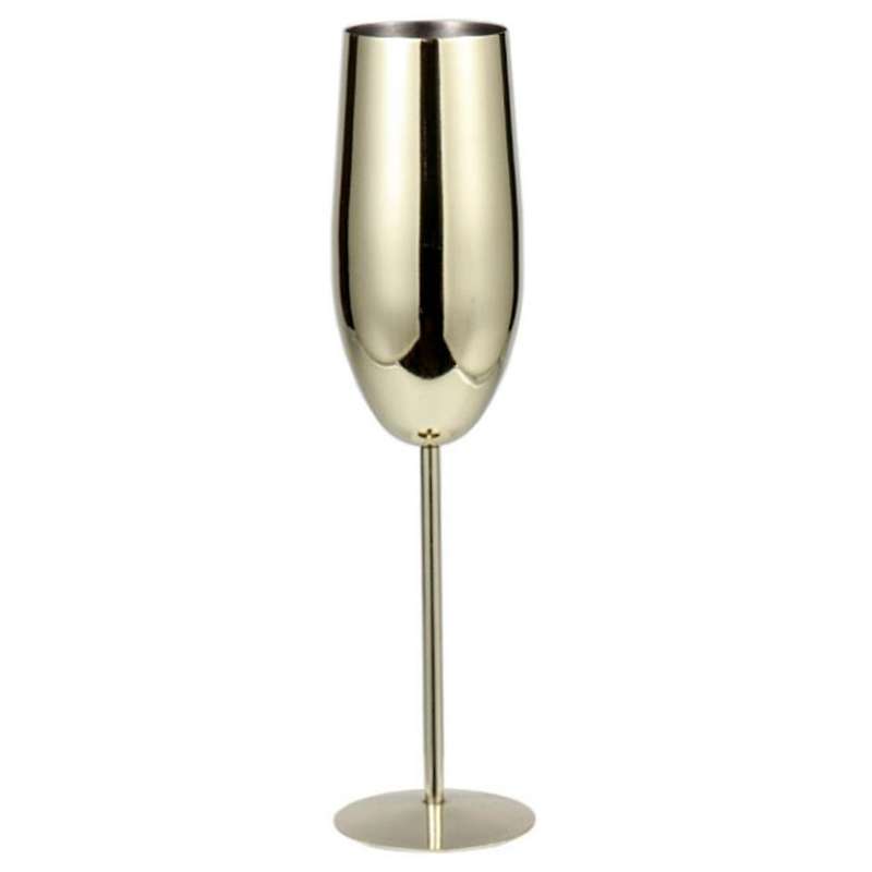 280ml 304 Stainless Steel Cocktail Glass Goblet Champagne Glass, C