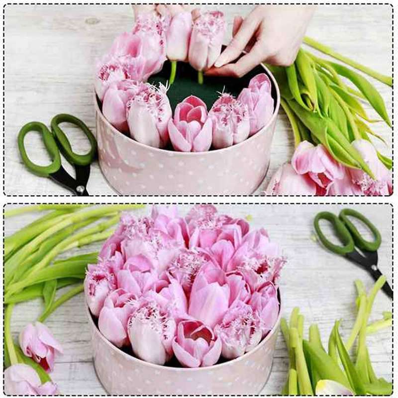 28 Pcs Round Flower Foam Wet Maker Block Diy Flower Crafts Supplies