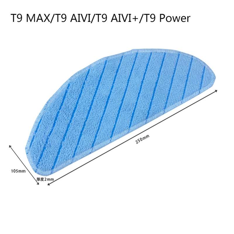 For Ecovacs Deebot T9 Max T9 Aivi T9 Aivi+t9 Filter Side Brush Kit