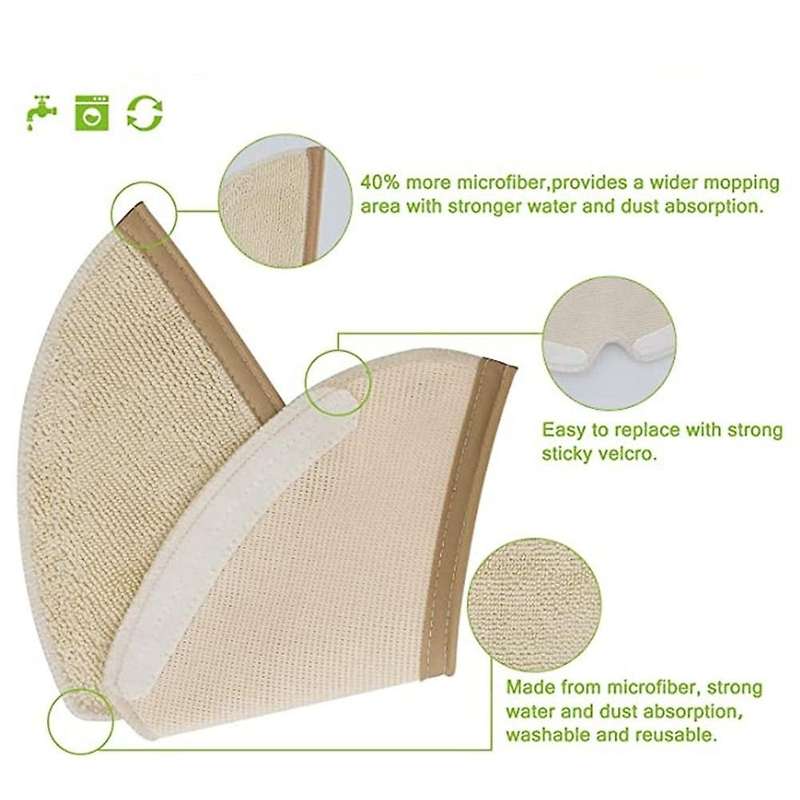 For Roborock S6 S5 E2 Max E4 Xiaomi Mi Mijia Robotic Sweeper Dust Bag