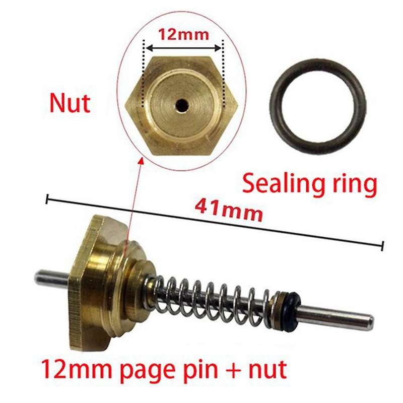 20 Pieces Of Water Valve Thimble 12mm Length 41mm for Water Heaters