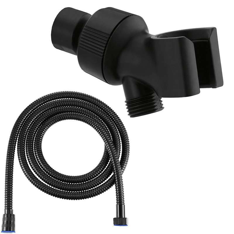 59 Inch Stainless Steel Shower Hose with Adjustable Shower Holder