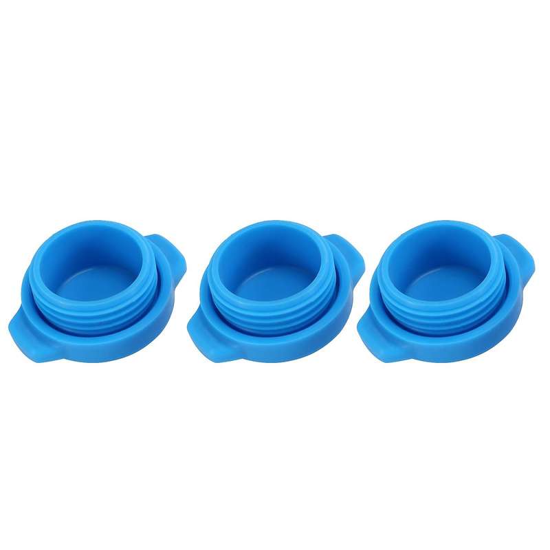 Bottle Stopper - 5 Gallon Bottle Cap Fits 55mm Bottles - 3 Pack