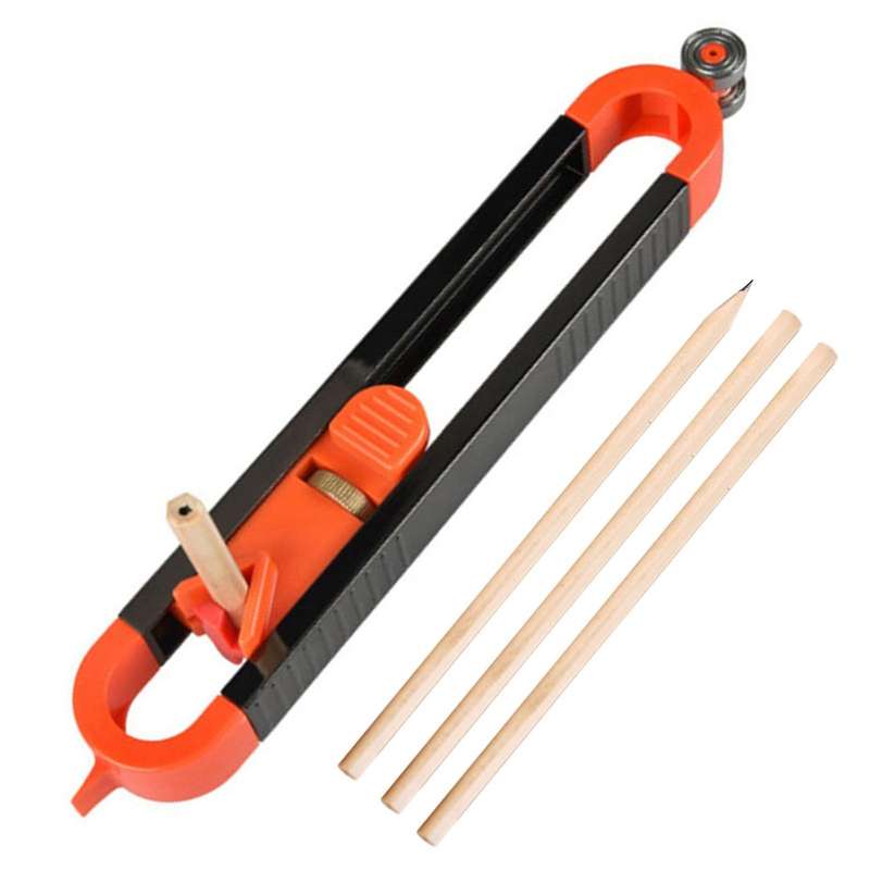 1pcs Profile Scribing Ruler Contour Gauge with Lock Measurement Tools