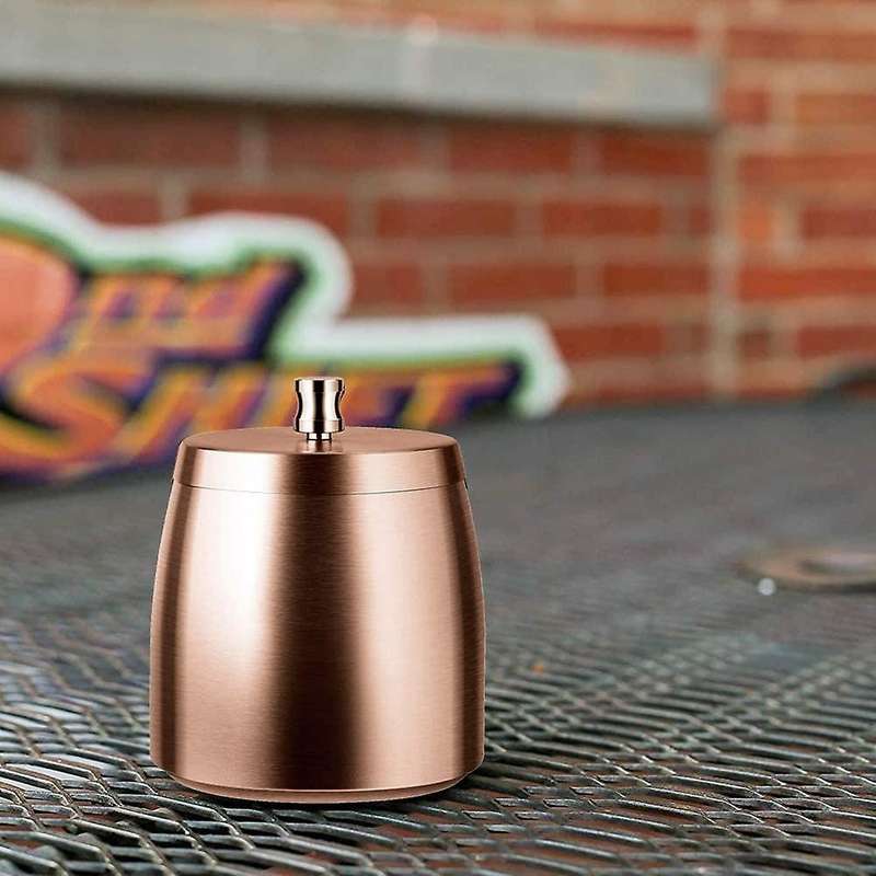 Stainless Steel Ashtray with Lid for Cigarette,for Home,office,indoor