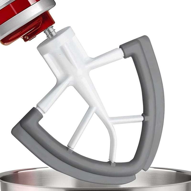 4.5/5 Qt Flex Edge Beater for Kitchenaid Mixer, Flat Paddle Tilt-head