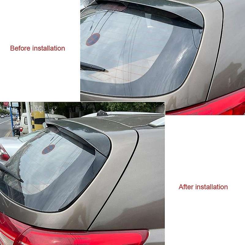 Car Rear Window Side Spoiler Cover Trim for Kia Sportage R 2011-2015