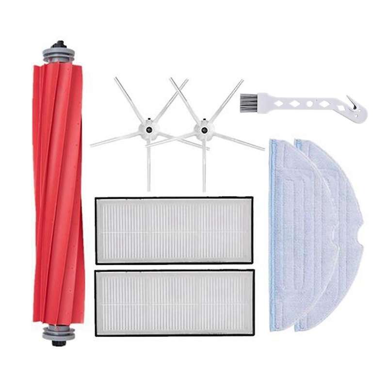 Main Brush Side Brushes Hepa Filters Mop Cloth for Xiaomi Roborock S7