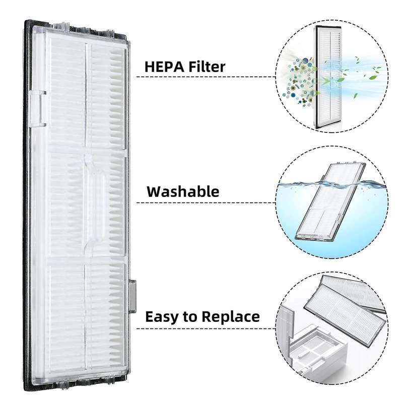 Main Brush Side Brushes Hepa Filters Mop Cloth for Xiaomi Roborock S7