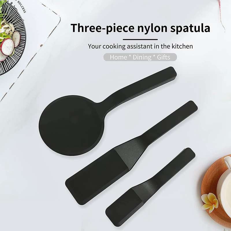 For Nonstick Cookware Larger Pancake Slim Stir-fry Cookie Spatula
