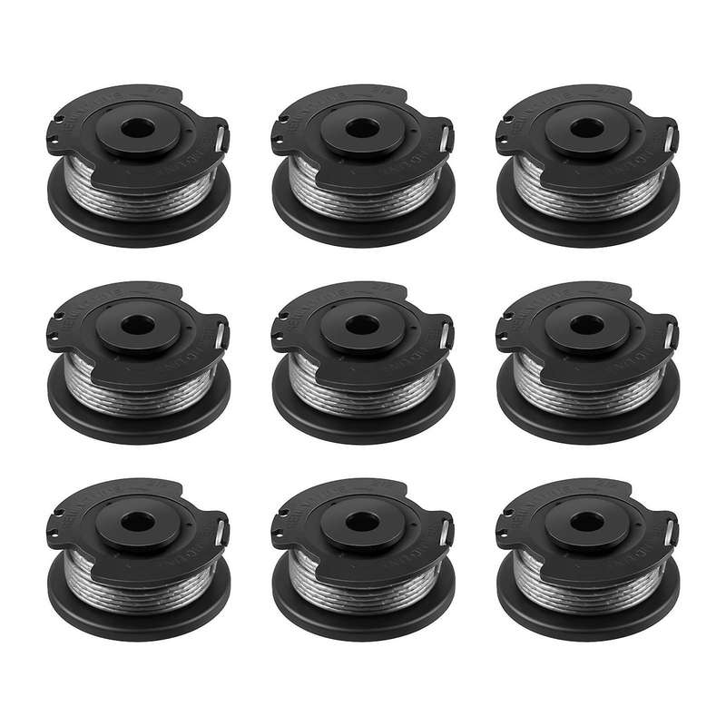 9pack Strimmer Spool and Line for Bosch Easygrasscut 23, 26,18,18-230