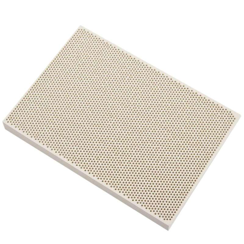 2x Ceramic Honeycomb Soldering Board Heating for Gas Stove Head