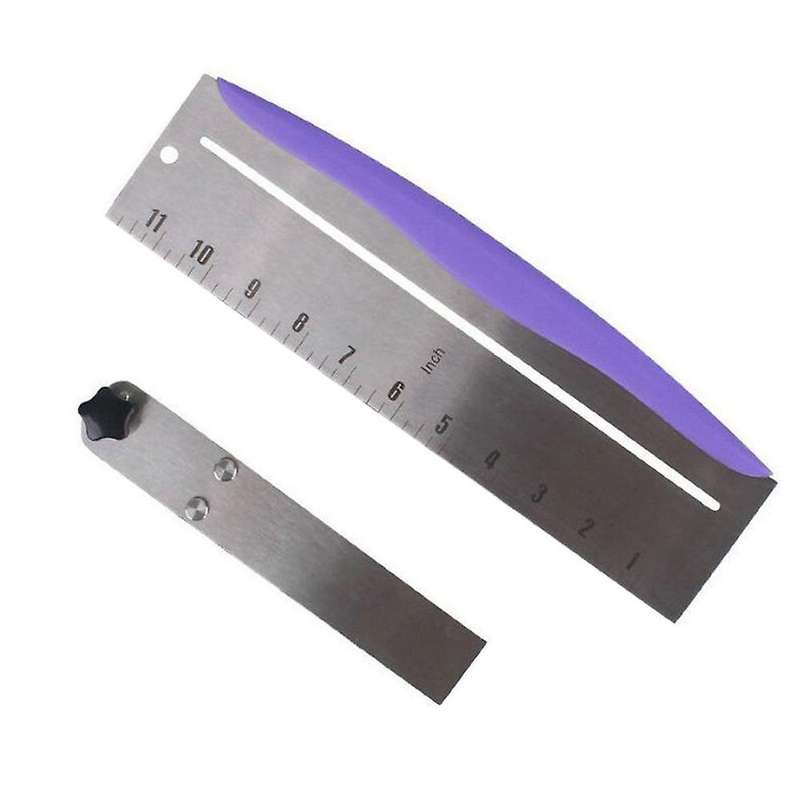 Adjustable Height Cake Cream Smoother with Scale Scraper Cake Tool