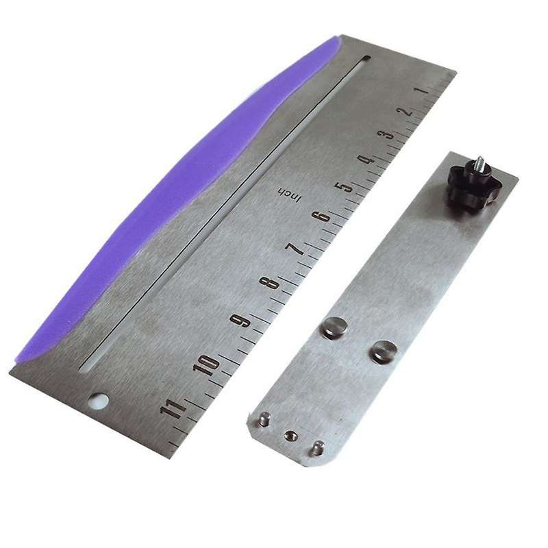 Adjustable Height Cake Cream Smoother with Scale Scraper Cake Tool