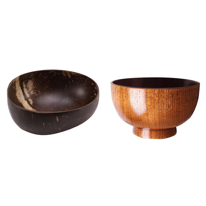 Bol En Bois Calorifuge Et Antigel Style Asiatique - 11x7cm