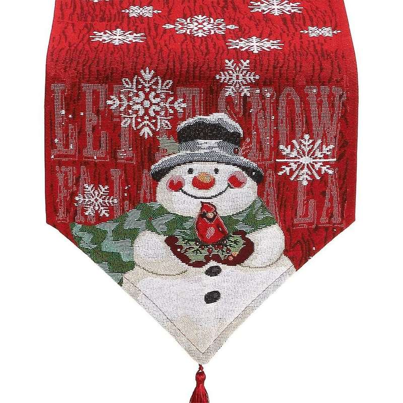 Christmas Table Runner for Dining Room for Table Decorations